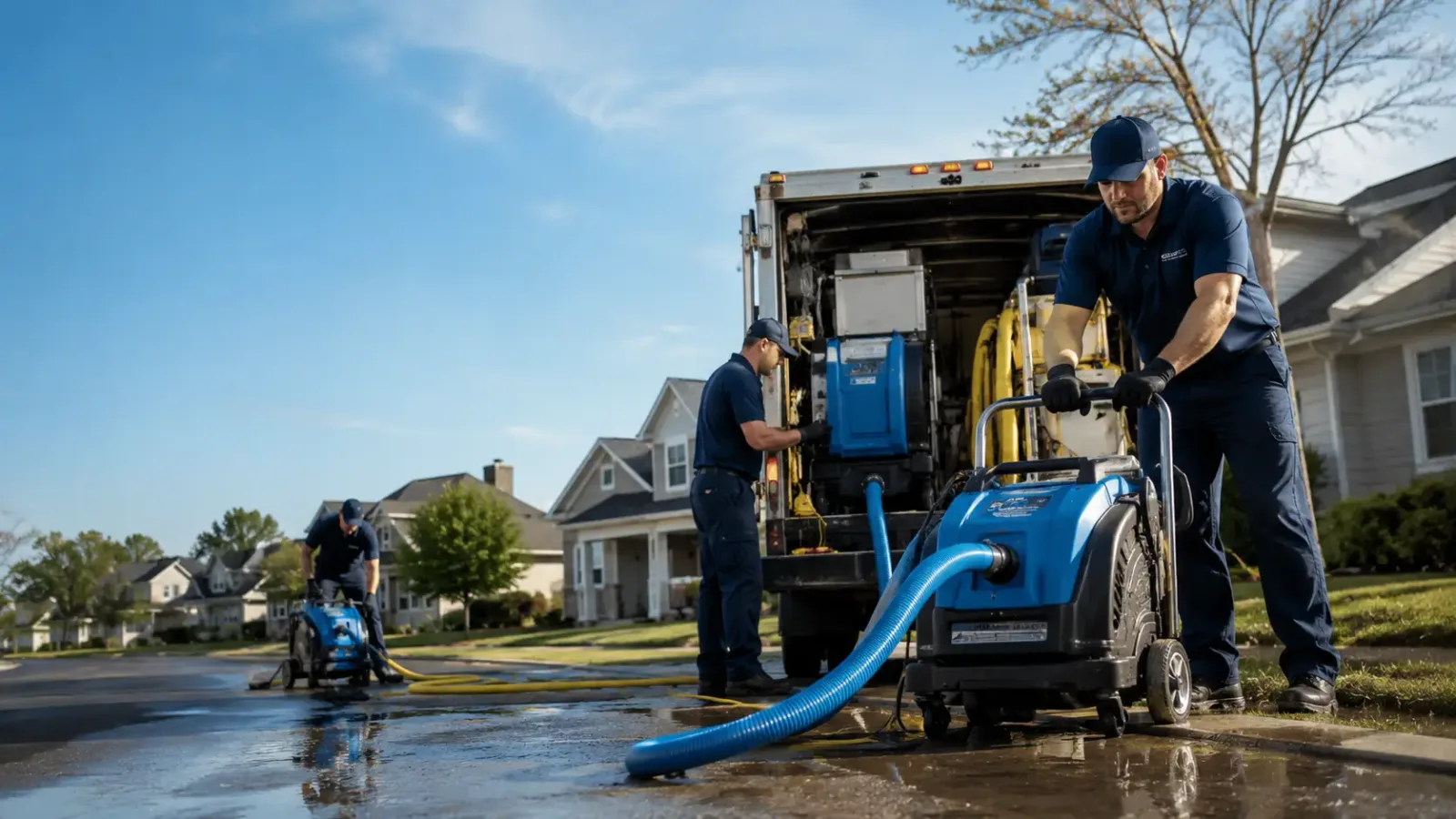 Flood Damage Cleanup in Media, IL